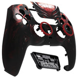 eXtremeRate LUNA Redesigned Front Shell with Touchpad for PS5 Controller BDM-010/020/030/040/050 - Spider Armor - GHPFT018