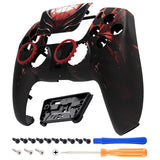 eXtremeRate LUNA Redesigned Front Shell with Touchpad for PS5 Controller BDM-010/020/030/040/050 - Spider Armor - GHPFT018