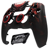 eXtremeRate LUNA Redesigned Front Shell with Touchpad for PS5 Controller BDM-010/020/030/040/050 - Spider Armor - GHPFT018