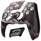 eXtremeRate LUNA Redesigned Front Shell with Touchpad for PS5 Controller BDM-010/020/030/040/050 - Blossom In The Darkness - GHPFR010