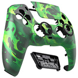 eXtremeRate LUNA Redesigned Front Shell with Touchpad for PS5 Controller BDM-010/020/030/040/050/060 - Corrosion Magic - GHPFT030G4