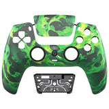 eXtremeRate LUNA Redesigned Front Shell with Touchpad for PS5 Controller BDM-010/020/030/040/050/060 - Corrosion Magic - GHPFT030G4