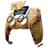 eXtremeRate LUNA Redesigned Front Shell with Touchpad for PS5 Controller BDM-010/020/030/040/050/060 - Waste Land - GHPFR012G4