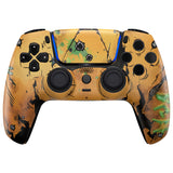 eXtremeRate LUNA Redesigned Front Shell with Touchpad for PS5 Controller BDM-010/020/030/040/050/060 - Waste Land - GHPFR012G4