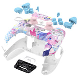 eXtremeRate Luna Redesigned Full Set Shells & Buttons for PS5 Controller BDM-030/040/050 - MeWoow - KQXPFT002