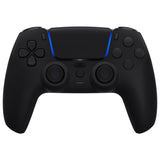 eXtremeRate Luna Redesigned Full Set Shells & Buttons for PS5 Controller BDM-030/040/050/060 - Black - KQXPFP001G4