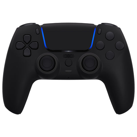 eXtremeRate Luna Redesigned Full Set Shells & Buttons for PS5 Controller BDM-030/040/050/060 - Black - KQXPFP001G4