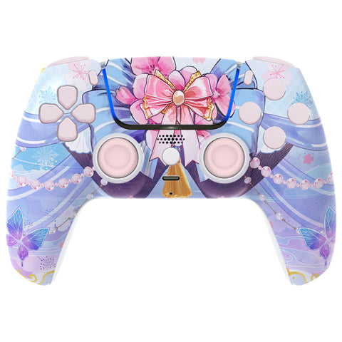 eXtremeRate Luna Redesigned Full Set Shells & Buttons for PS5 Controller BDM-030/040/050 - KQXPFR001 - Cryo Impact