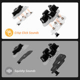 eXtremeRate Light Version Face Clicky Kit for Steam Deck OLED Console - FUJSL003