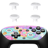 eXtremeRate Octagonal Gated Sticks Design Faceplate Shell with ThumbsGear Thumbsticks for Nintendo Switch 2 Pro Controller - Donut Odyssey - BDEPTR007