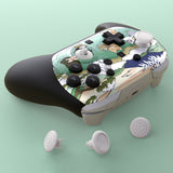 eXtremeRate Octagonal Gated Sticks Design Faceplate Shell with ThumbsGear Thumbsticks for Nintendo Switch 2 Pro Controller - Hot Spring Kitties - BDEPTR008