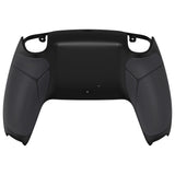 eXtremeRate Performance Custom Back Housing Bottom Shell for PS5 Controller BDM-010/020/030/040/050/060 - Rubberized Black - DPFU6001G2