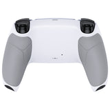 eXtremeRate Performance Custom Back Housing Bottom Shell for PS5 Controller BDM-010/020/030/040/050/060 - Rubberized White - DPFU6002G2