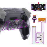 eXtremeRate Remappable RISE4 V3 Remap Kit for PS5 Controller BDM-030/040/050 - Clear - YPFM5001G4