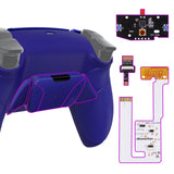 eXtremeRate Remappable RISE4 V3 Remap Kit for PS5 Controller BDM-030/040/050 - Rubberized Cobalt Blue - YPFU6015G4