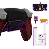 eXtremeRate Remappable RISE4 V3 Remap Kit for PS5 Controller BDM-030/040/050 - Textured Red - YPFP3004G4