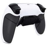 eXtremeRate Remappable RISE4 V3 Remap Kit for PS5 Controller BDM-030/040/050/060 - Rubberized White Black- Black - YPFU6010G5