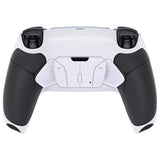 eXtremeRate Remappable RISE4 V3 Remap Kit for PS5 Controller BDM-030/040/050/060 - Rubberized White Black- White - YPFU6011G5