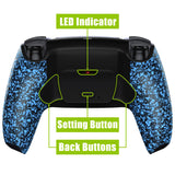 eXtremeRate Remappable RISE V3 Remap Kit for PS5 Controller BDM-030/040/050 - Textured Blue - XPFP3043G4