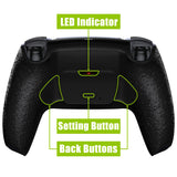 eXtremeRate Remappable RISE V4 Remap Kit for PS5 Controller BDM-030/040/050/060 - Textured Black - XPFP3040G5