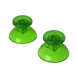 eXtremeRate Clear Green Replacement 3D Joystick Thumbsticks, Analog Thumb Sticks with Phillips Screwdriver for Nintendo Switch Pro Controller - KRM546