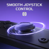 eXtremeRate Replacement 3D Joystick for Nintendo Switch 2 Joycon - Clear Slate Black - LRLNTM004