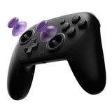 eXtremeRate Replacement 3D Joystick for Nintendo Switch 2 Pro Controller - Clear Atomic Purple - MEZPTM001