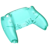 eXtremeRate Emerald Green Custom Back Housing Bottom Shell Compatible with ps5 Controller, Replacement Back Shell Cover Compatible with ps5 Controller - DPFM5009