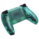 eXtremeRate Emerald Green Custom Back Housing Bottom Shell Compatible with ps5 Controller, Replacement Back Shell Cover Compatible with ps5 Controller - DPFM5009