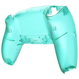 eXtremeRate Emerald Green Custom Back Housing Bottom Shell Compatible with ps5 Controller, Replacement Back Shell Cover Compatible with ps5 Controller - DPFM5009