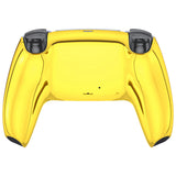 eXtremeRate Custom Back Housing Bottom Shell for PS5 Controller BDM-010/020/030/040/050/060 - Chrome Gold - DPFD4001G2