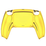 eXtremeRate Custom Back Housing Bottom Shell for PS5 Controller BDM-010/020/030/040/050/060 - Chrome Gold - DPFD4001G2
