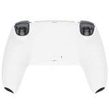 eXtremeRate Custom Back Housing Bottom Shell for PS5 Controller BDM-010/020/030/040/050/060 - White - DPFP3008G2