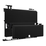 eXtremeRate Black Console Back Plate DIY Replacement Housing Shell Case with Kickstand for Nintendo Switch OLED – Console and Joycon NOT Included - GLUSOP001