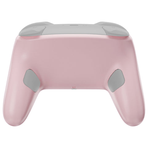 eXtremeRate Replacement Bottom Shell for Nintendo Switch 2 Pro Controller - Cherry Blossoms Pink - DVSPTM005