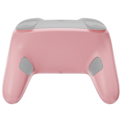 eXtremeRate Replacement Bottom Shell for Nintendo Switch 2 Pro Controller - Puffy Pink - DVSPTM006