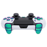 eXtremeRate Replacement D-pad R1 L1 R2 L2 Triggers Share Options Home Face Buttons Compatible with ps5 Edge Controller, Chameleon Green Purple Full Set Buttons Compatible with ps5 Edge Controller - JXTEGP010