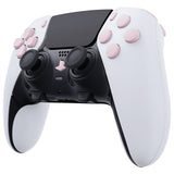 eXtremeRate Replacement D-pad R1 L1 R2 L2 Triggers Share Options Home Face Buttons Compatible with ps5 Edge Controller, Cherry Blossoms Pink Full Set Buttons Compatible with ps5 Edge Controller - JXTEGP009