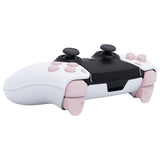 eXtremeRate Replacement D-pad R1 L1 R2 L2 Triggers Share Options Home Face Buttons Compatible with ps5 Edge Controller, Cherry Blossoms Pink Full Set Buttons Compatible with ps5 Edge Controller - JXTEGP009