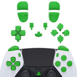 eXtremeRate Replacement D-pad R1 L1 R2 L2 Triggers Share Options Home Face Buttons Compatible with ps5 Edge Controller, Green Full Set Buttons Compatible with ps5 Edge Controller - JXTEGP011