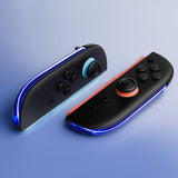 eXtremeRate Replacement Decorative Strips for Joycon 2 of Nintendo Switch 2 - Chrome Blue - CULNTD004