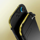 eXtremeRate Replacement Decorative Strips for Joycon 2 of Nintendo Switch 2 - Chrome Gold - CULNTD001