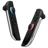 eXtremeRate Replacement Decorative Strips for Joycon 2 of Nintendo Switch 2 - Chrome Silver - CULNTD002