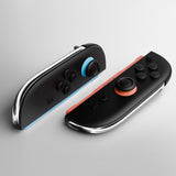eXtremeRate Replacement Decorative Strips for Joycon 2 of Nintendo Switch 2 - Chrome Silver - CULNTD002