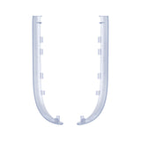 eXtremeRate Replacement Decorative Strips for Joycon 2 of Nintendo Switch 2 - Clear Glacier Blue - CULNTM003