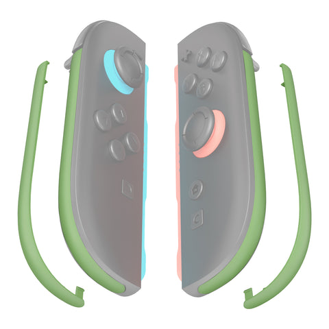eXtremeRate Replacement Decorative Strips for Joycon 2 of Nintendo Switch 2 - Matcha Green - CULNTM010