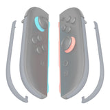 eXtremeRate Replacement Decorative Strips for Joycon 2 of Nintendo Switch 2 - New Hope Gray - CULNTM011