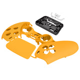 eXtremeRate DIY Replacement Front Housing Shell with Touchpad for PS5 Controller BDM-010/020/030/040/050/060 - Caution Yellow - ZPFP3010G4