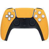 eXtremeRate DIY Replacement Front Housing Shell with Touchpad for PS5 Controller BDM-010/020/030/040/050/060 - Caution Yellow - ZPFP3010G4