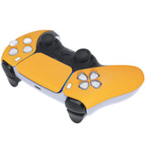 eXtremeRate DIY Replacement Front Housing Shell with Touchpad for PS5 Controller BDM-010/020/030/040/050/060 - Caution Yellow - ZPFP3010G4
